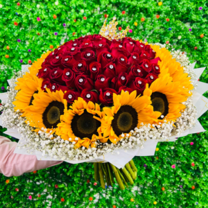 Bouquet Girasol / Flor roja